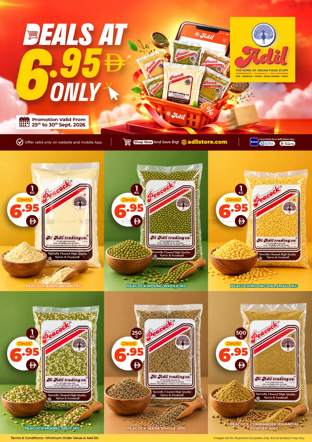 Al Adil Deals At 6.95 Only