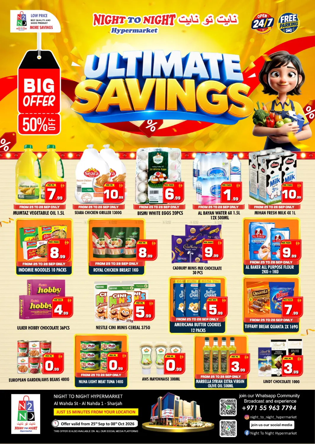 NIGHT TO NIGHT DEPARTMENT STORE Ultimate Savings