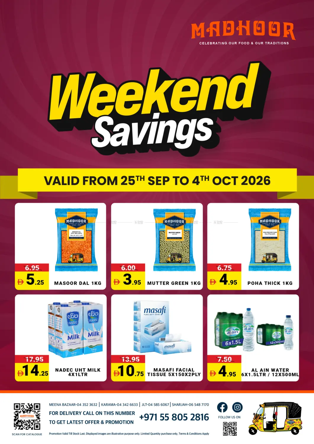 MADHOOR SUPERMARKET L.L.C Weekend Savings