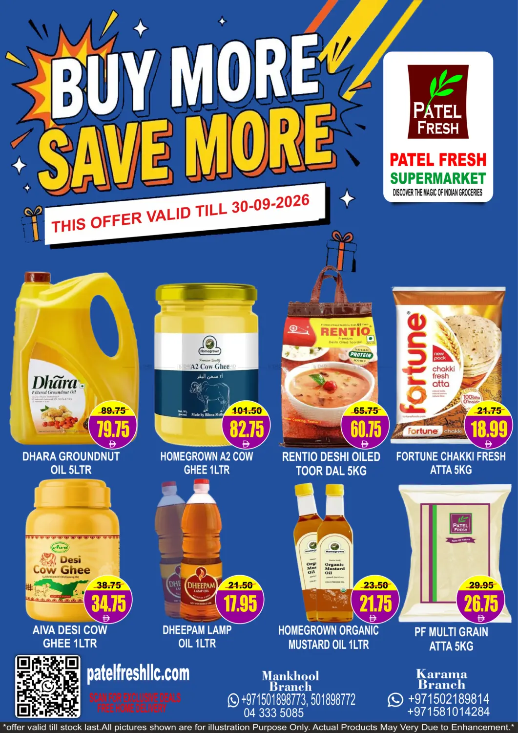Patel Fresh Supermarket Buy More Save More