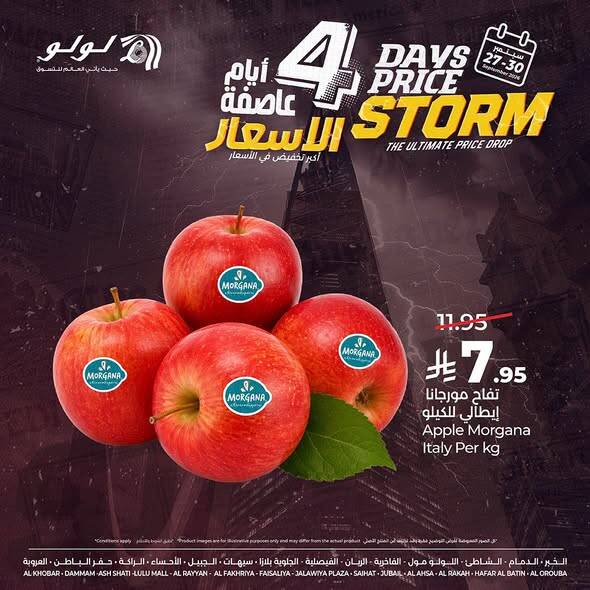 نشرة LuLu — 4 Days Price Storm Offers, Vol 4 - Eastern Province