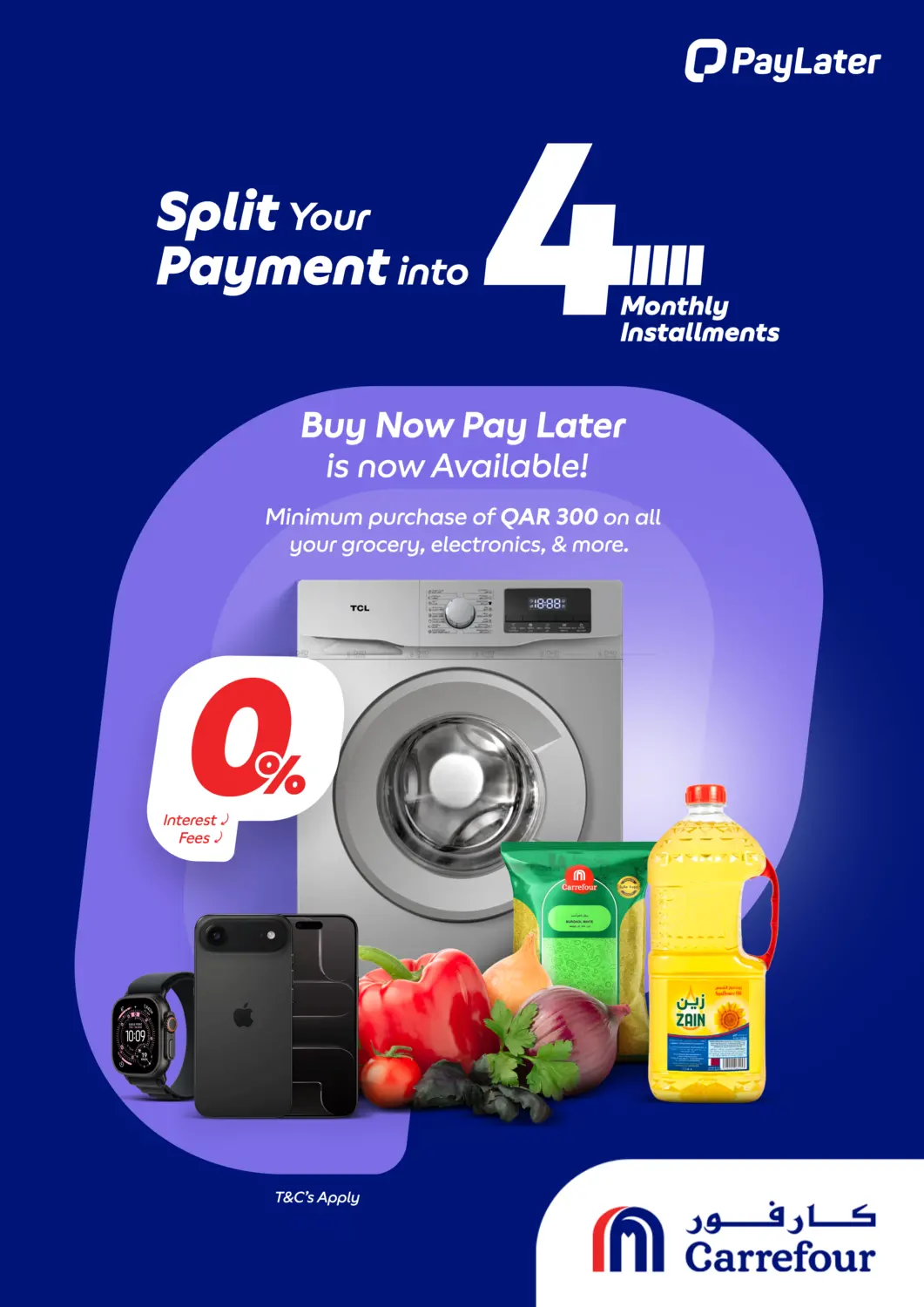 نشرة Carrefour — Buy Now Pay later