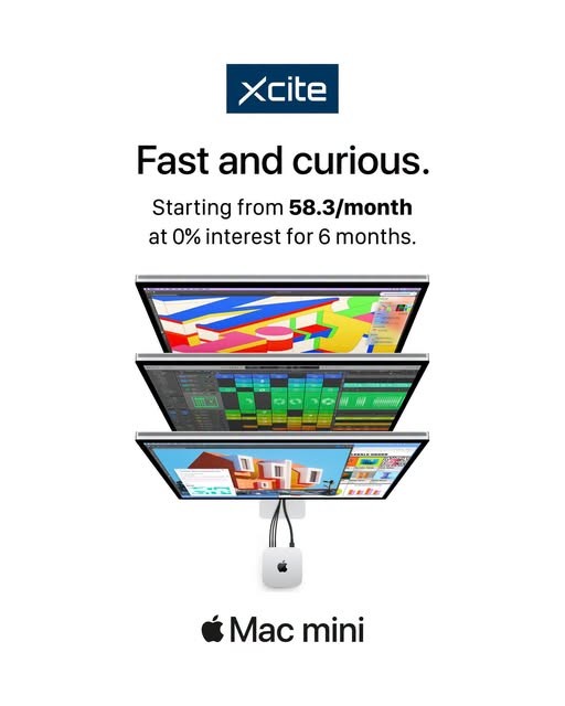 نشرة Xcite — New arrival - Mac mini
