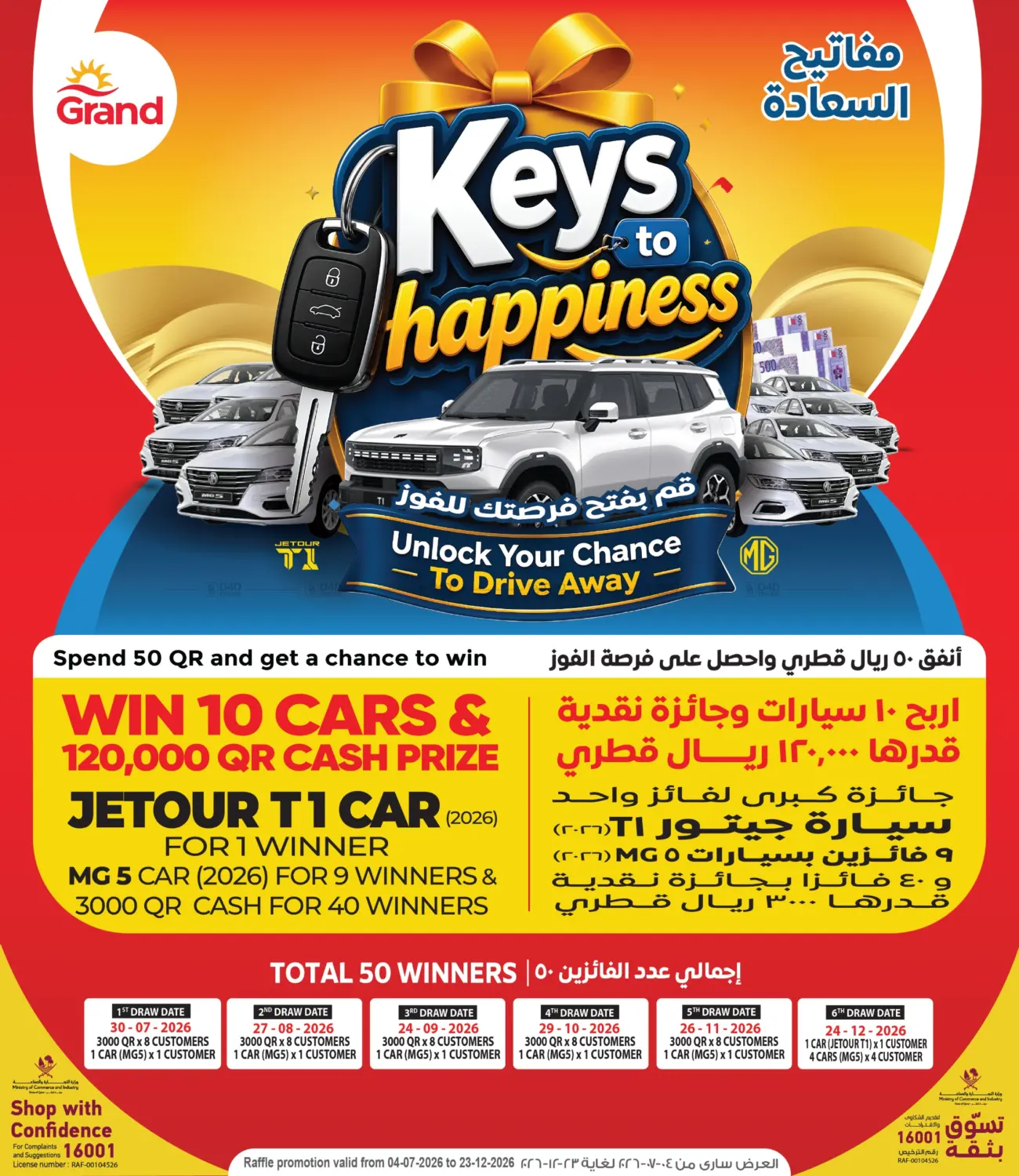نشرة Grand Hypermarket — Key To Happiness