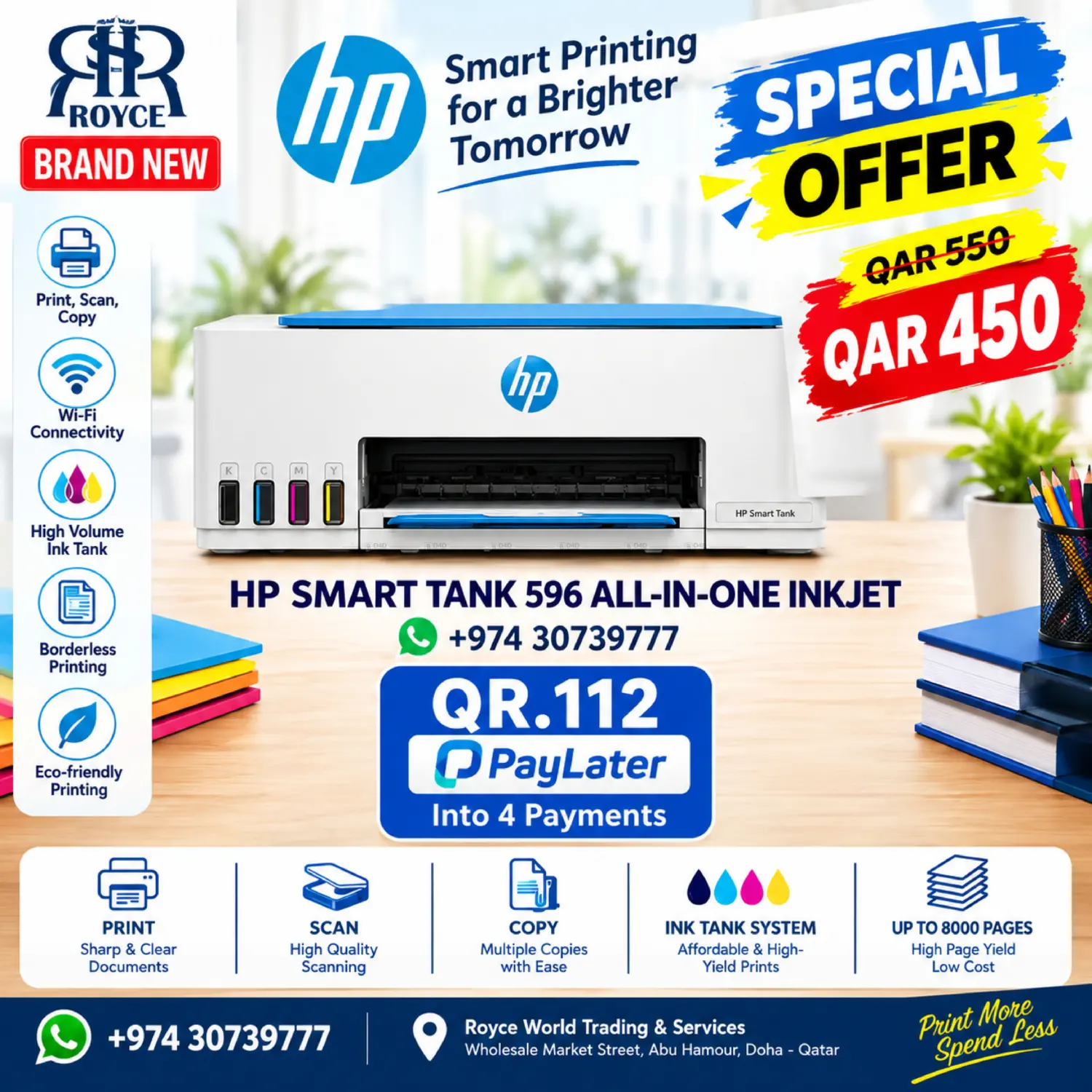 نشرة Royce World Trading & Services W.L.L — Special Offer