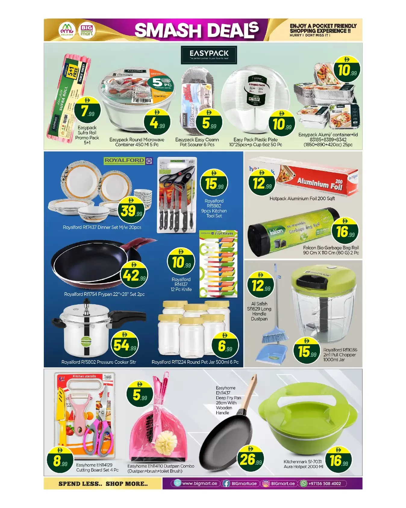 نشرة Big mart Abudhabi — Big mart Abudhabi offers from 24 September to 4 October 2026 Smash Deals — الإمارات — الصفحة 12 من 12