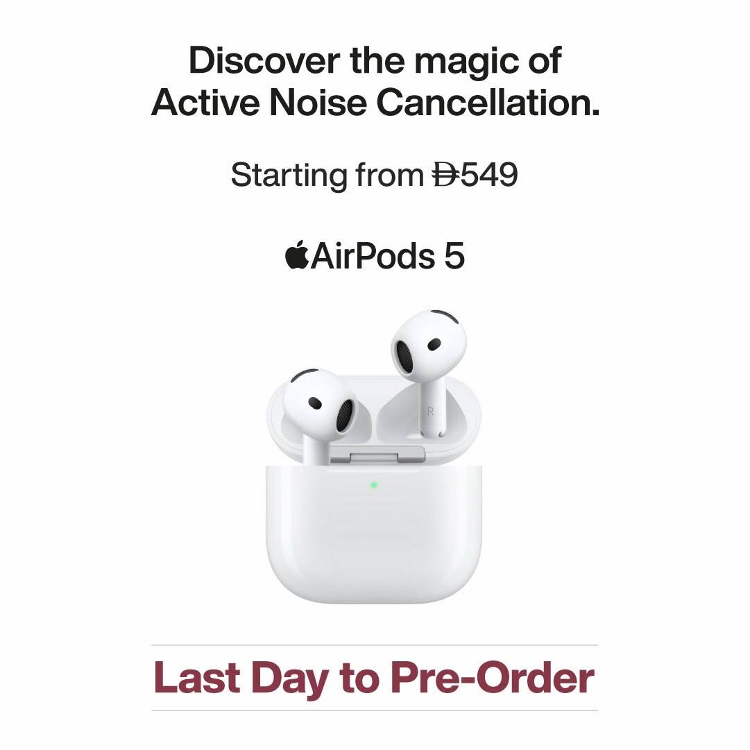 نشرة Jumbo Electronics — Sale On AirPods 5