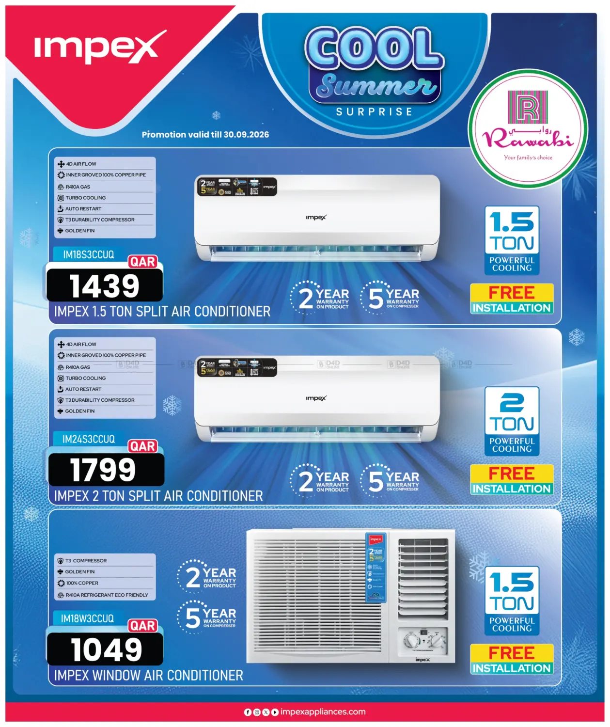 نشرة Rawabi Hypermarket — Impex Deals