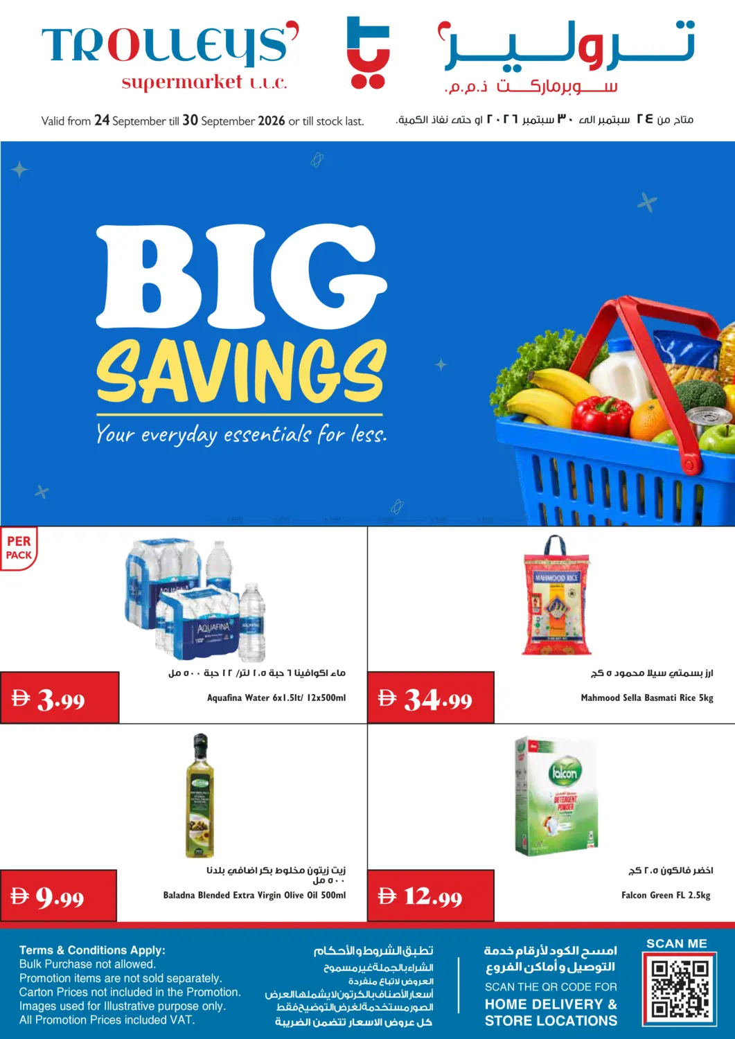 نشرة Trolleys Supermarket — Big Savings