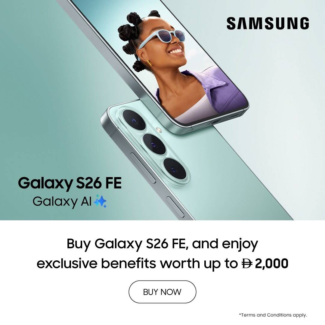 نشرة EROS — Sale On Samsung Galaxy S26 FE