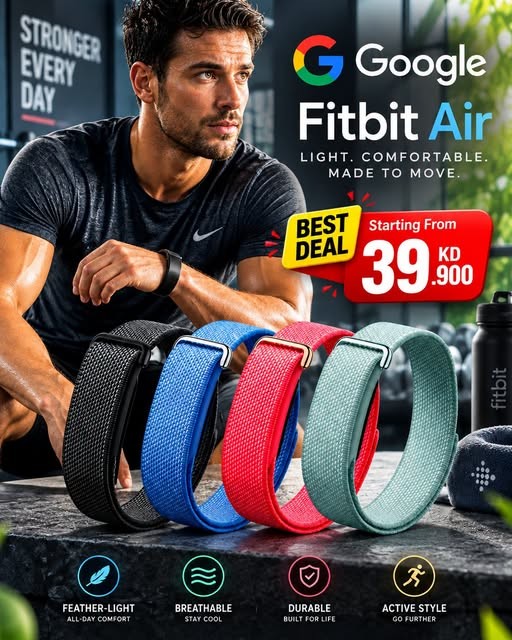 نشرة Best Al Yousifi Electronics — Available now - Google Fitbit Air