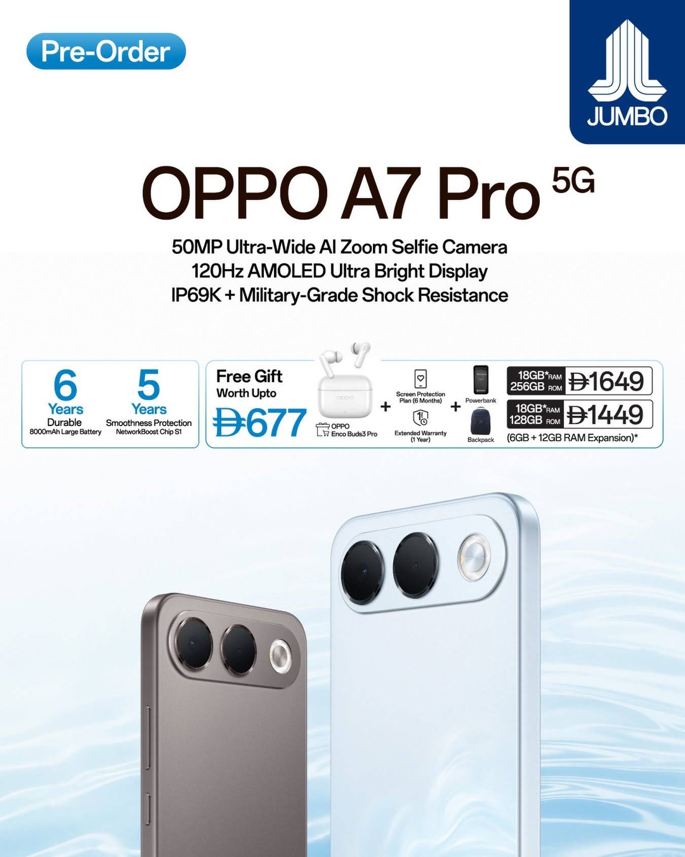 Jumbo Sale On OPPO A7 Pro flyer cover