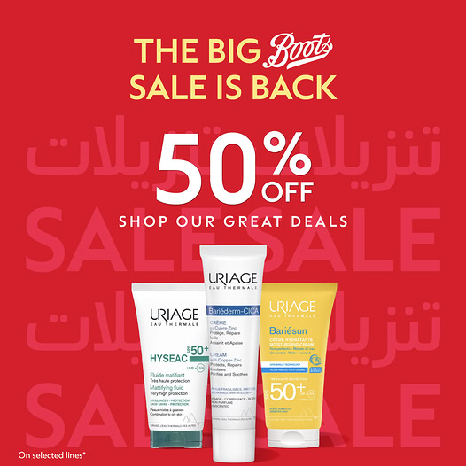 نشرة Boots Pharmacy — The Big Boots Sale is Back