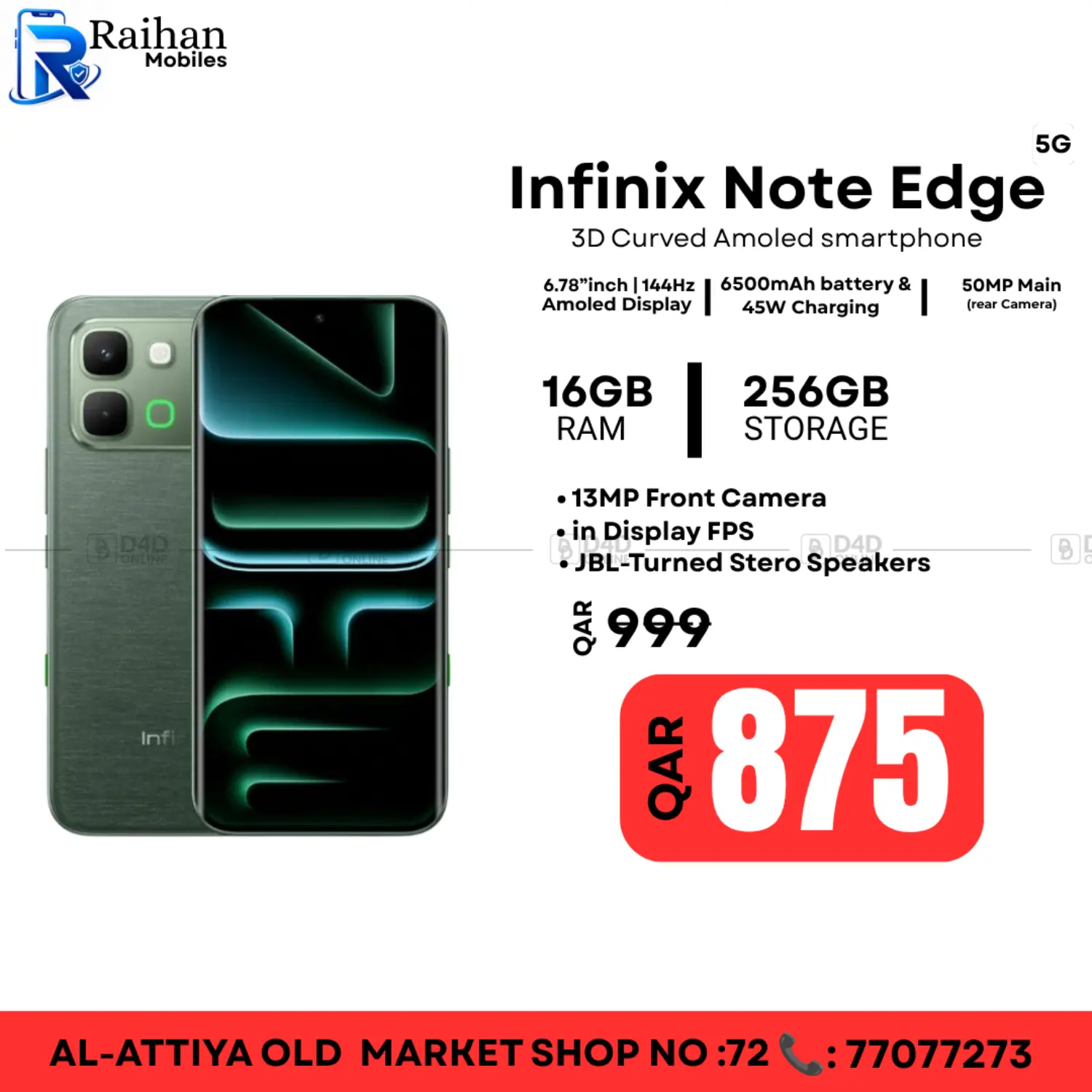 نشرة Al Raihan Mobile — Infinix Mobiles Offers