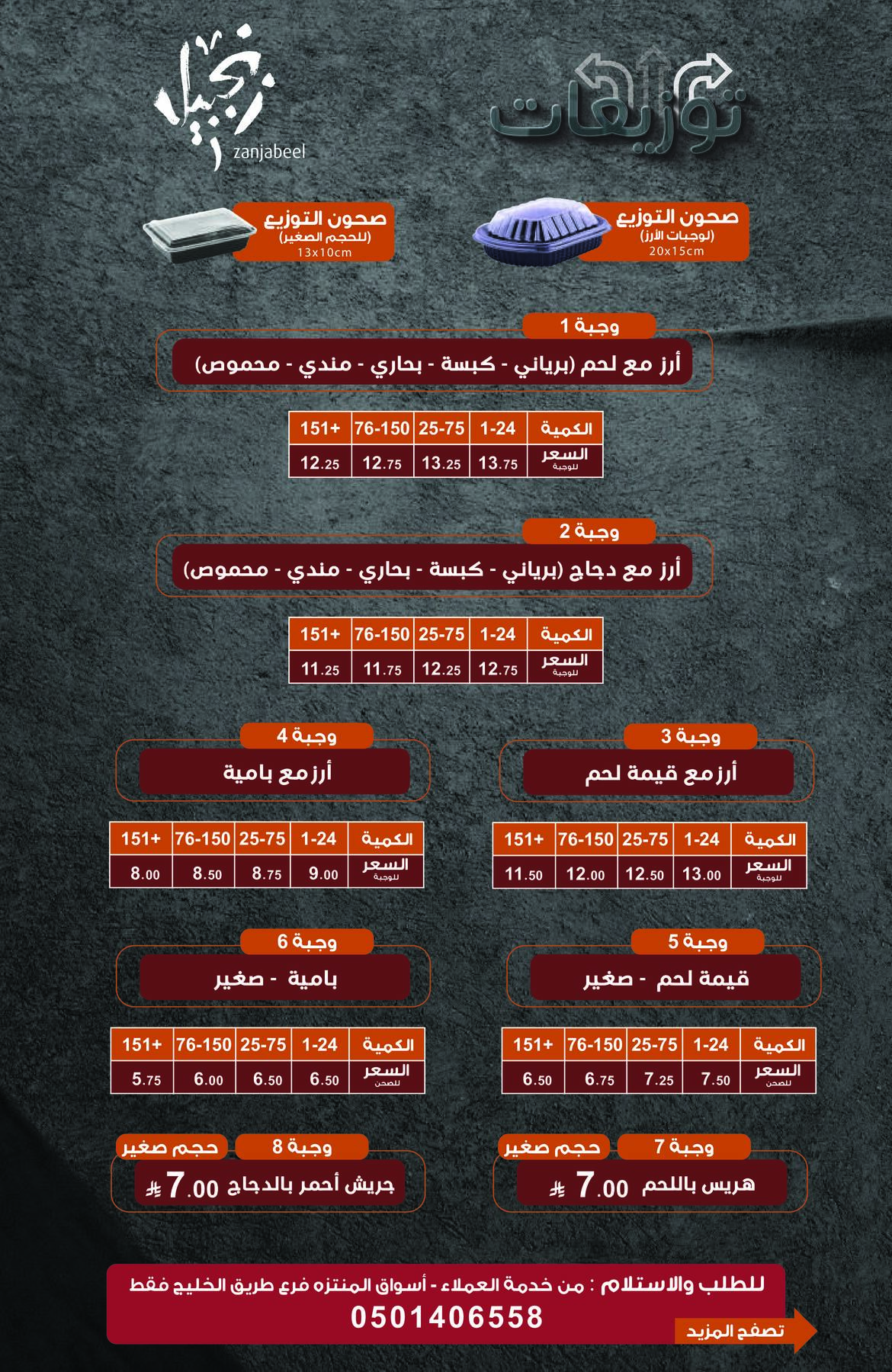 Muntazah Markets Distribution Meal Deals