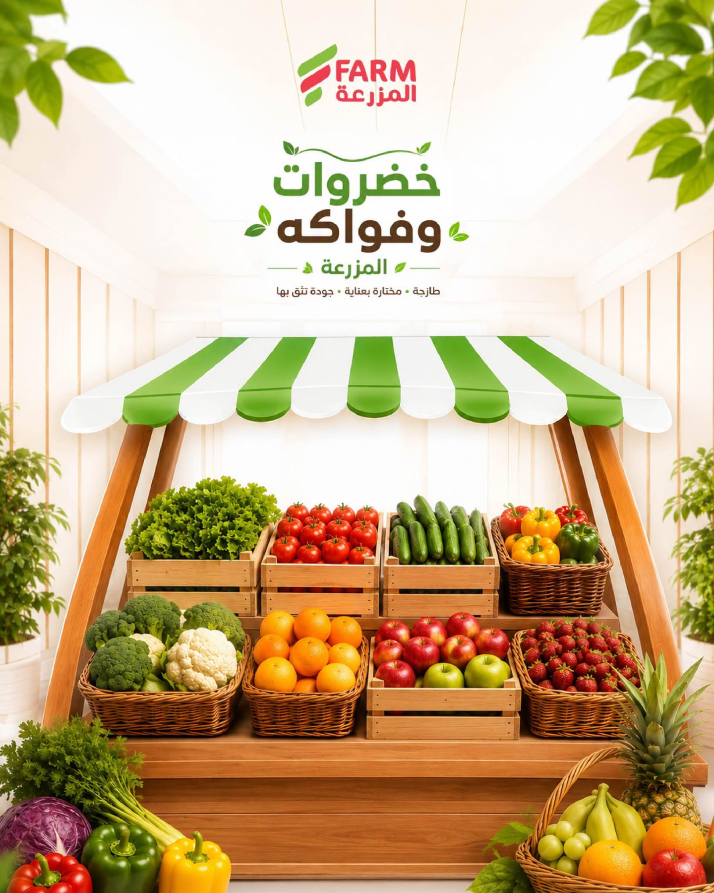 Farm Farm Fruits & Vegetables Offers flyer cover