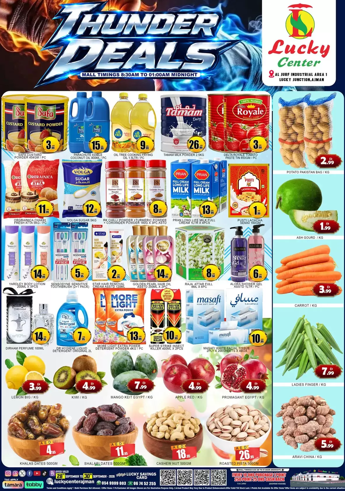 Lucky Center Ajman Lucky Center Ajman offers to 30 September 2026 Thunder Deals